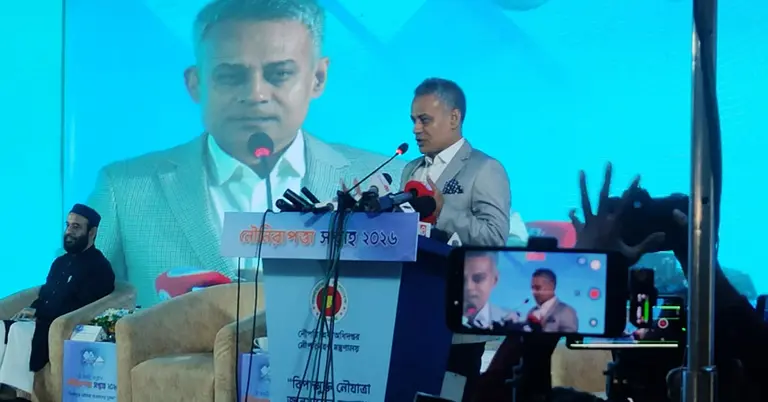 নৌ পরিবহনমন্ত্রী শেখ রবিউল আলম